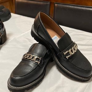 BCBG Loafers with Gold Accents